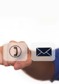 Kontaktieren Sie mich telefonisch oder per E-Mail